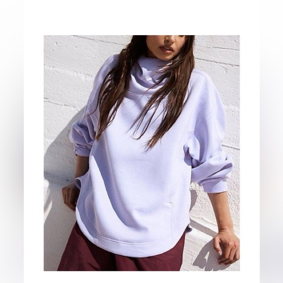 NWOT Free People Pick Up The
Pace Pullover Hoodie Sweatshirt - Picture 2 of 3